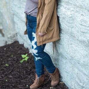 Size 10 dark wash wild fable jeans